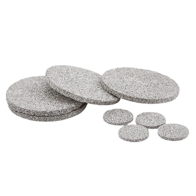 tanqi industry sintered metal powder filters sintered titanium powder plates