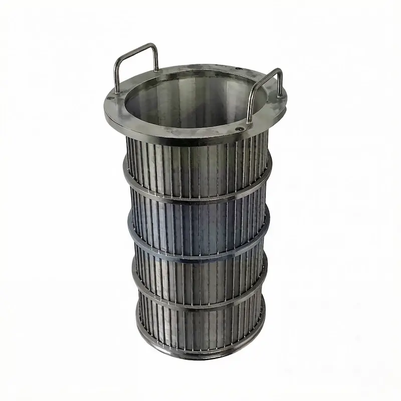 wedge wire screen filters basket filters