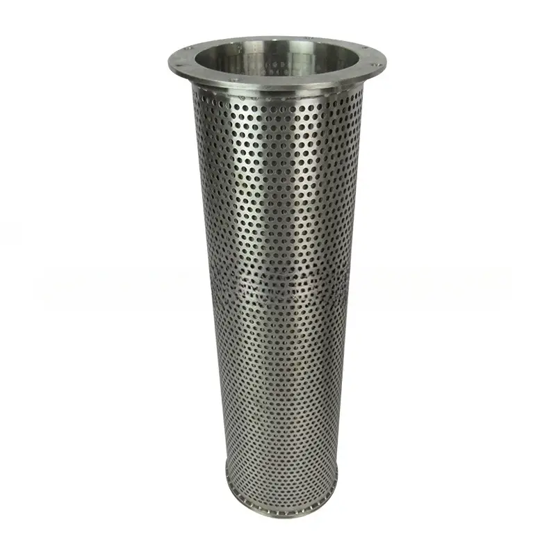 T-type wedge wire screen filter for industrial pipeline protection